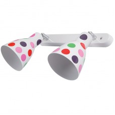 Φωτιστικό Σποτ 2xE27 230V Λευκό 955DOTS2S